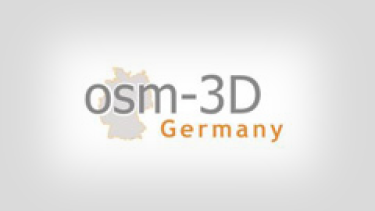 Logo des Online-Dienstes OSM-3D Germany