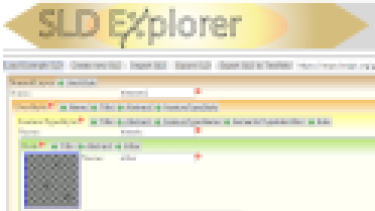 Screenshot des Online-Dienstes SLD Explorer